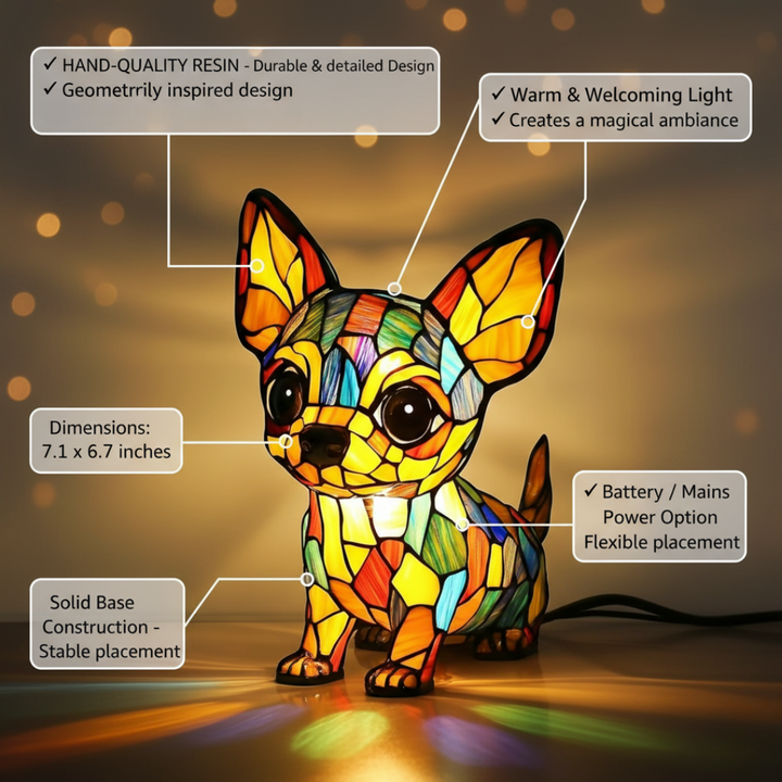 Charmerende Chihuahua-vedhæng